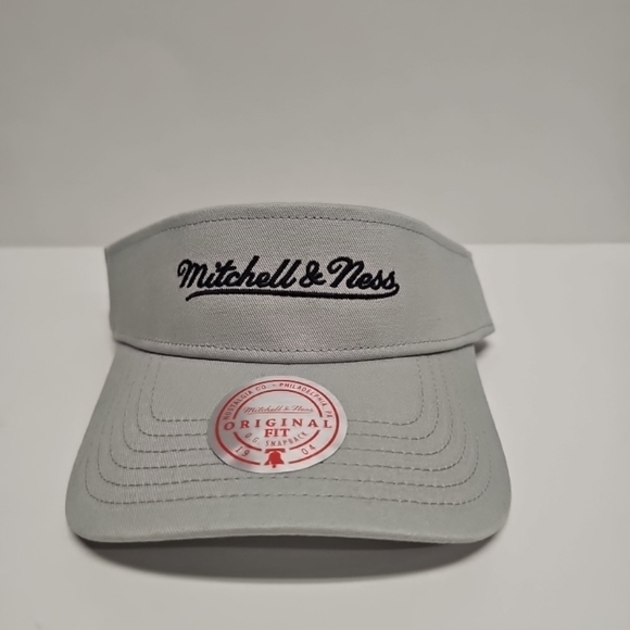 Mitchell & Ness Branded Back Nine Men’s Golf Visor Adjustable Strapback Hat Cap - Picture 1 of 11